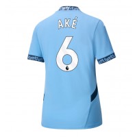 Maglie da calcio Manchester City Nathan Ake #6 Prima Maglia Femminile 2024-25 Manica Corta